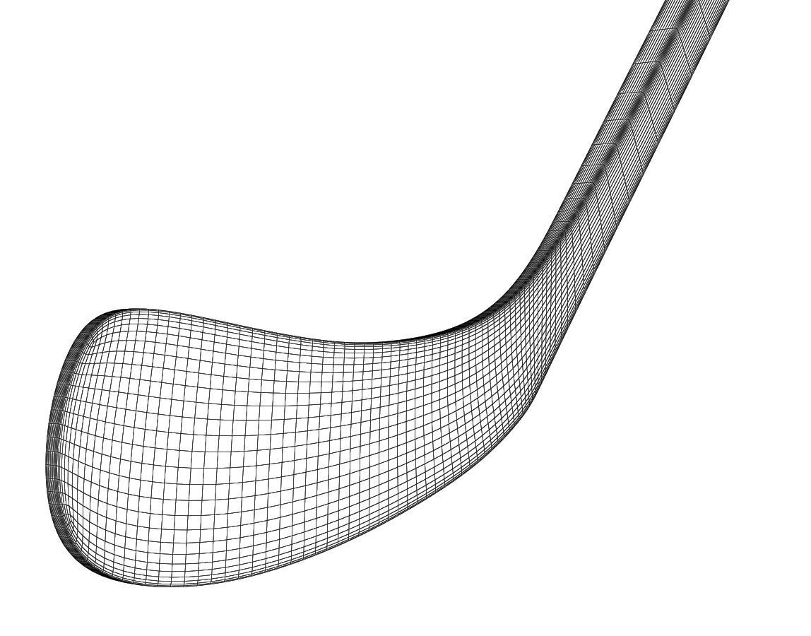 Ice Hockey Stick 3D model_5