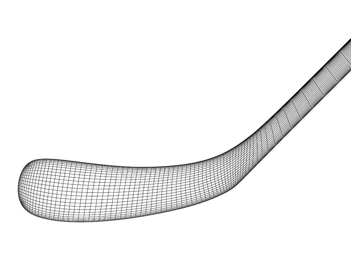 Ice Hockey Stick 3D model_4