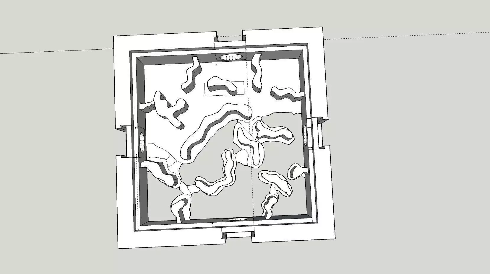 Ant Nest 3d 3D print model_0