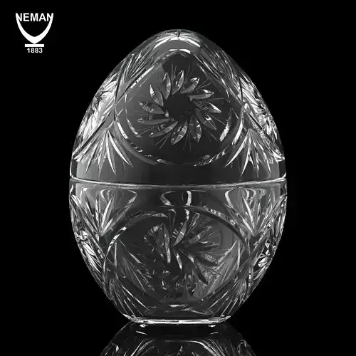 Set 5201 egg Low-poly 3D model