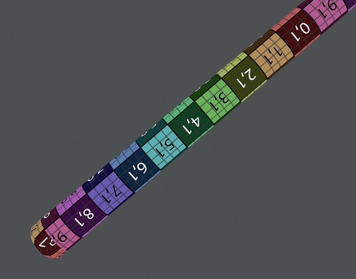 Pool Stick 3D model_6