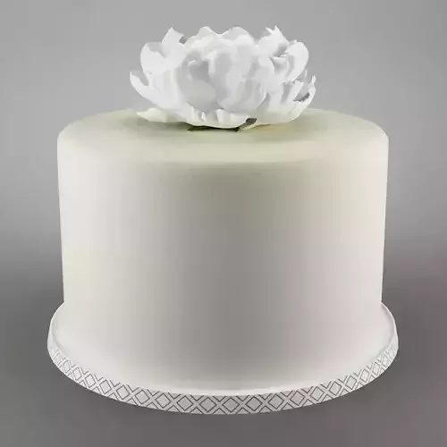 Cake 29 with  flower