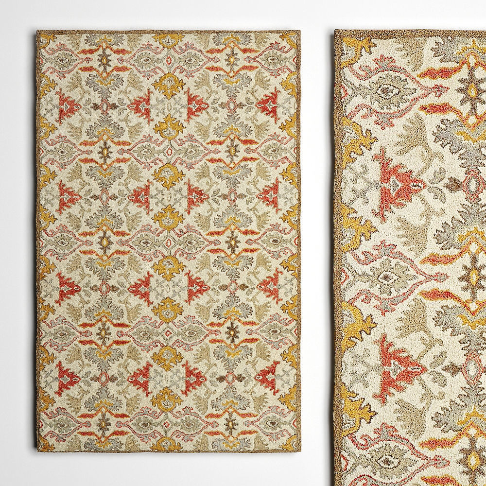 Delphine Wool Rugs 3D model_3