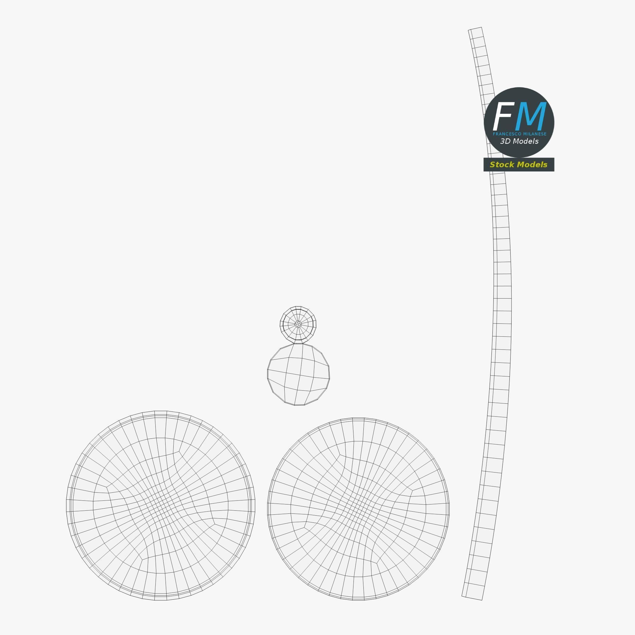 Mini projector 3D model_12