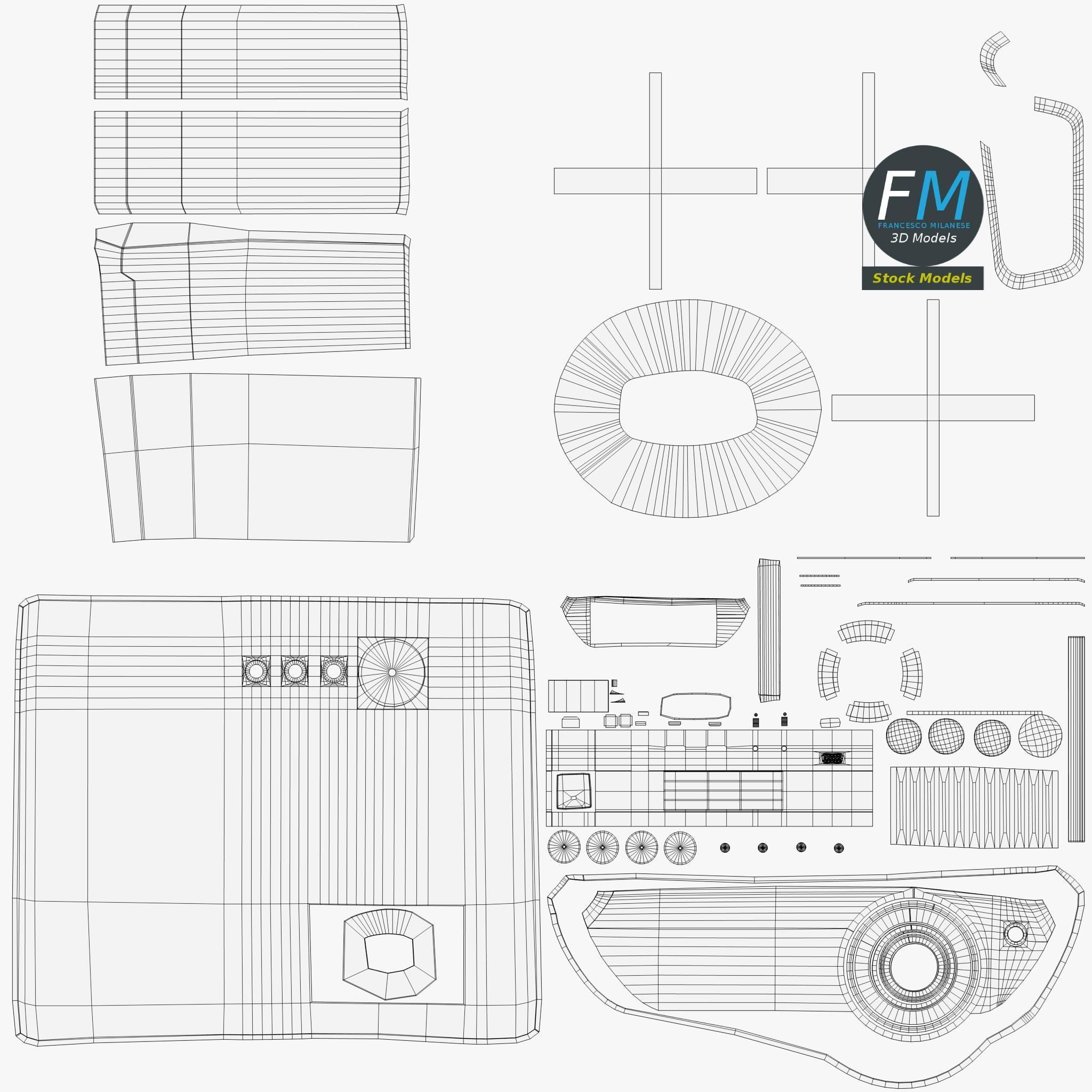 Mini projector 3D model_11