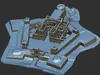 3D model Castle Cross Ax VR / AR / low-poly | CGTrader