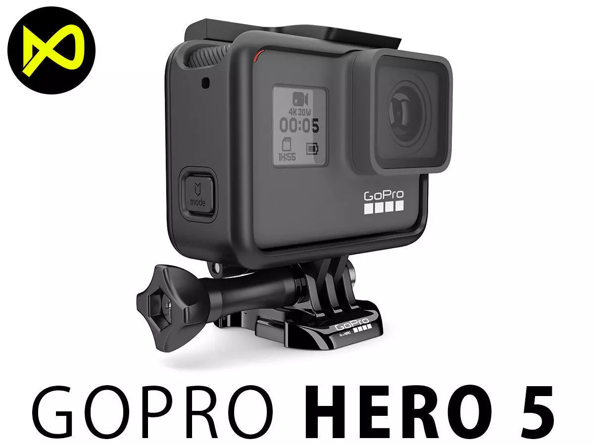 GoPro Hero 5 Set 3D model