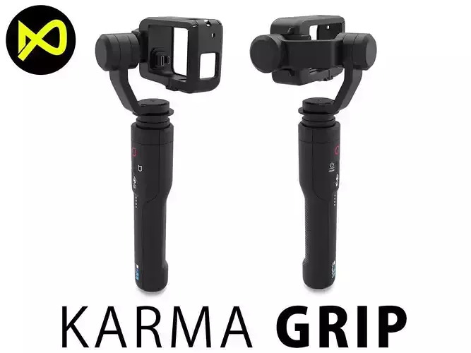 GoPro Karma Grip For Hero 5 3D model