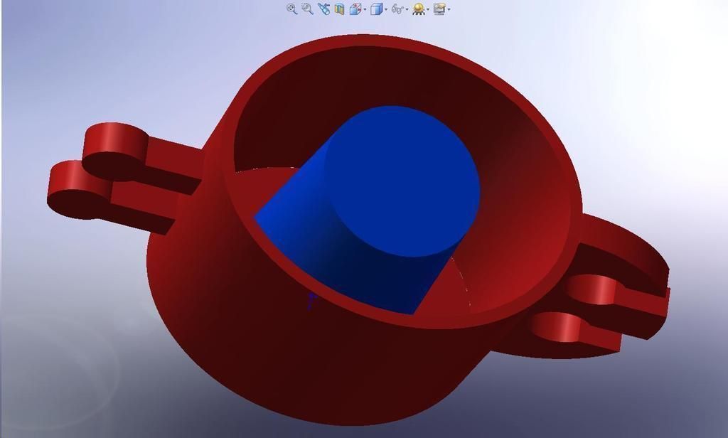 Shot Glass Ice Cube Tray Cup Free 3D print model_1