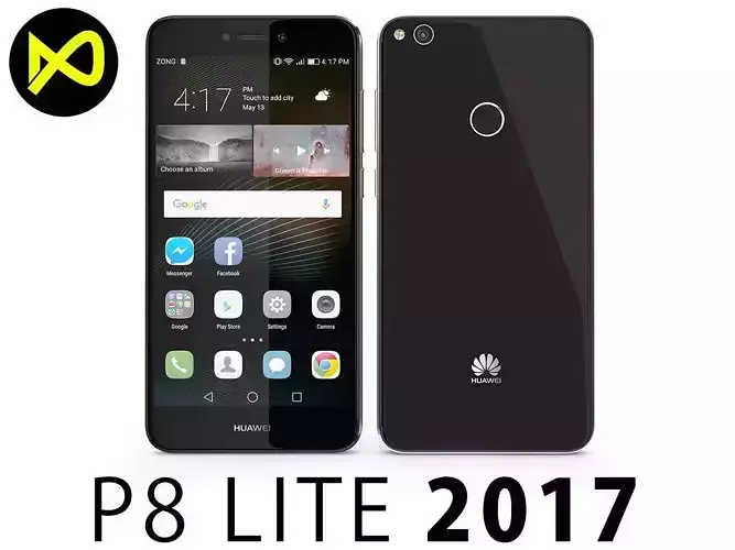 Huawei P8 Lite 2017 3D model