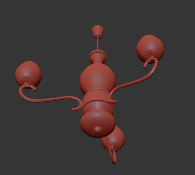 lamp ceiling Free 3D model_1