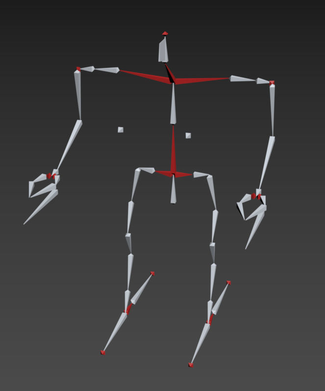 heavy Assault Mech Low-poly 3D model_3