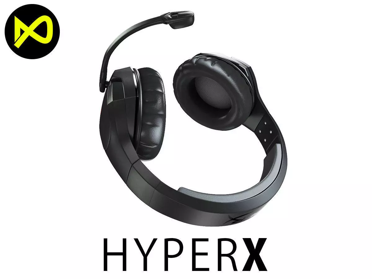 Kingston HyperX Cloud Stinger Gaming Headset 3D model