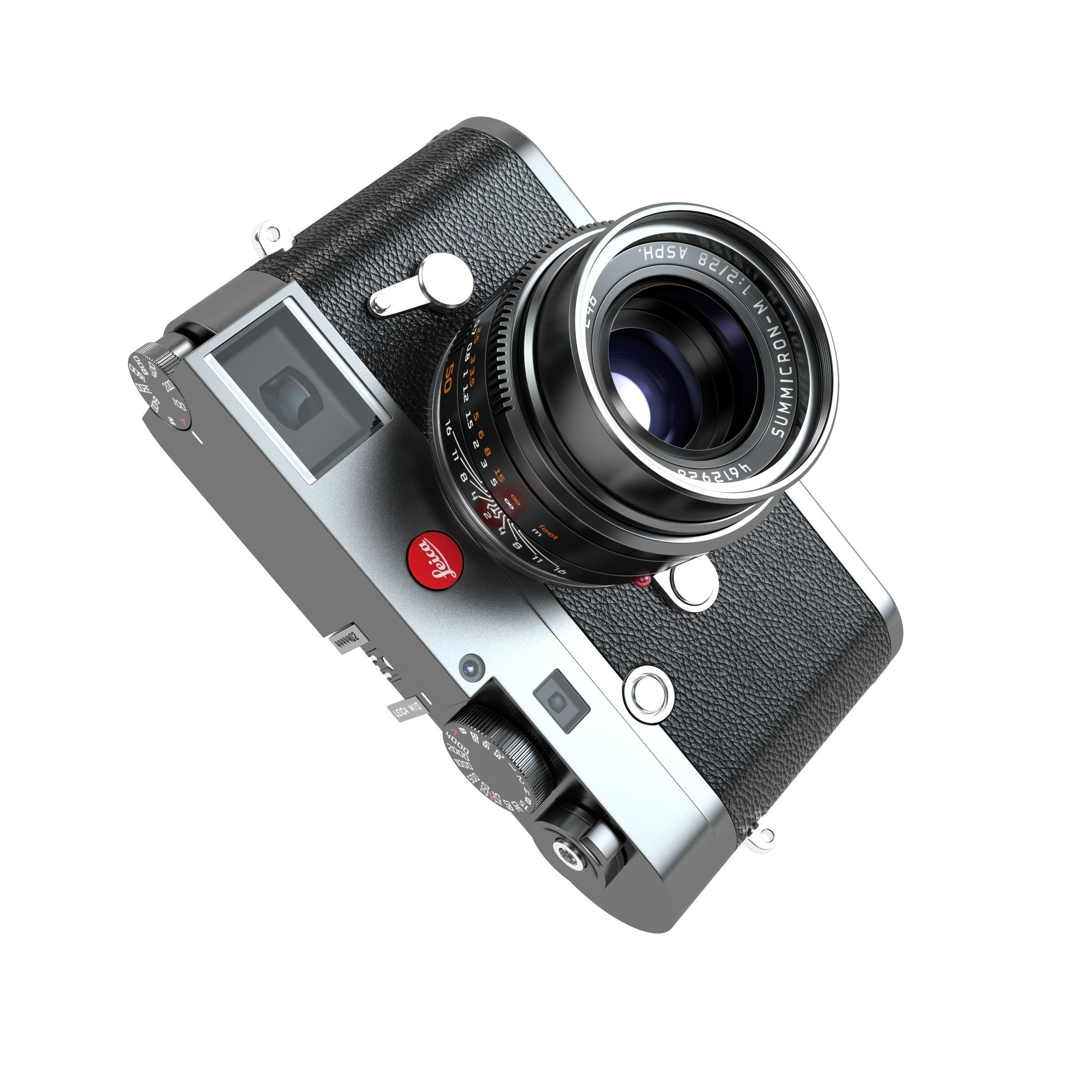 Leica M10 Black Flagship Camera 2017 3D model_14