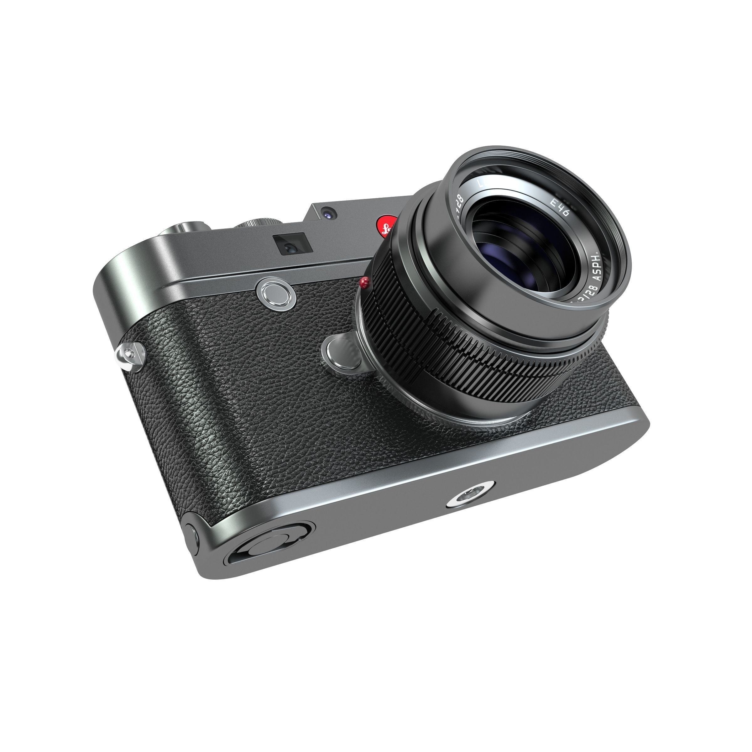 Leica M10 Black Flagship Camera 2017 3D model_1