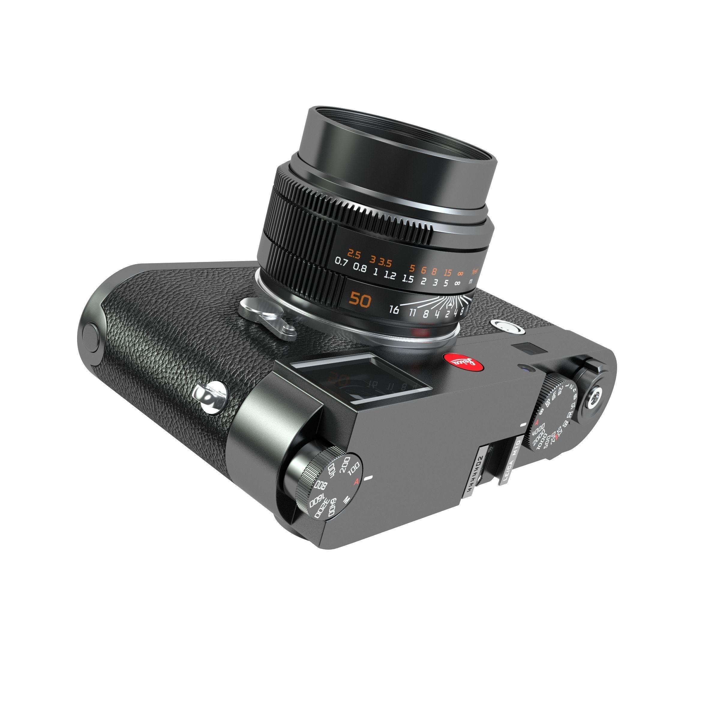 Leica M10 Black Flagship Camera 2017 3D model_8