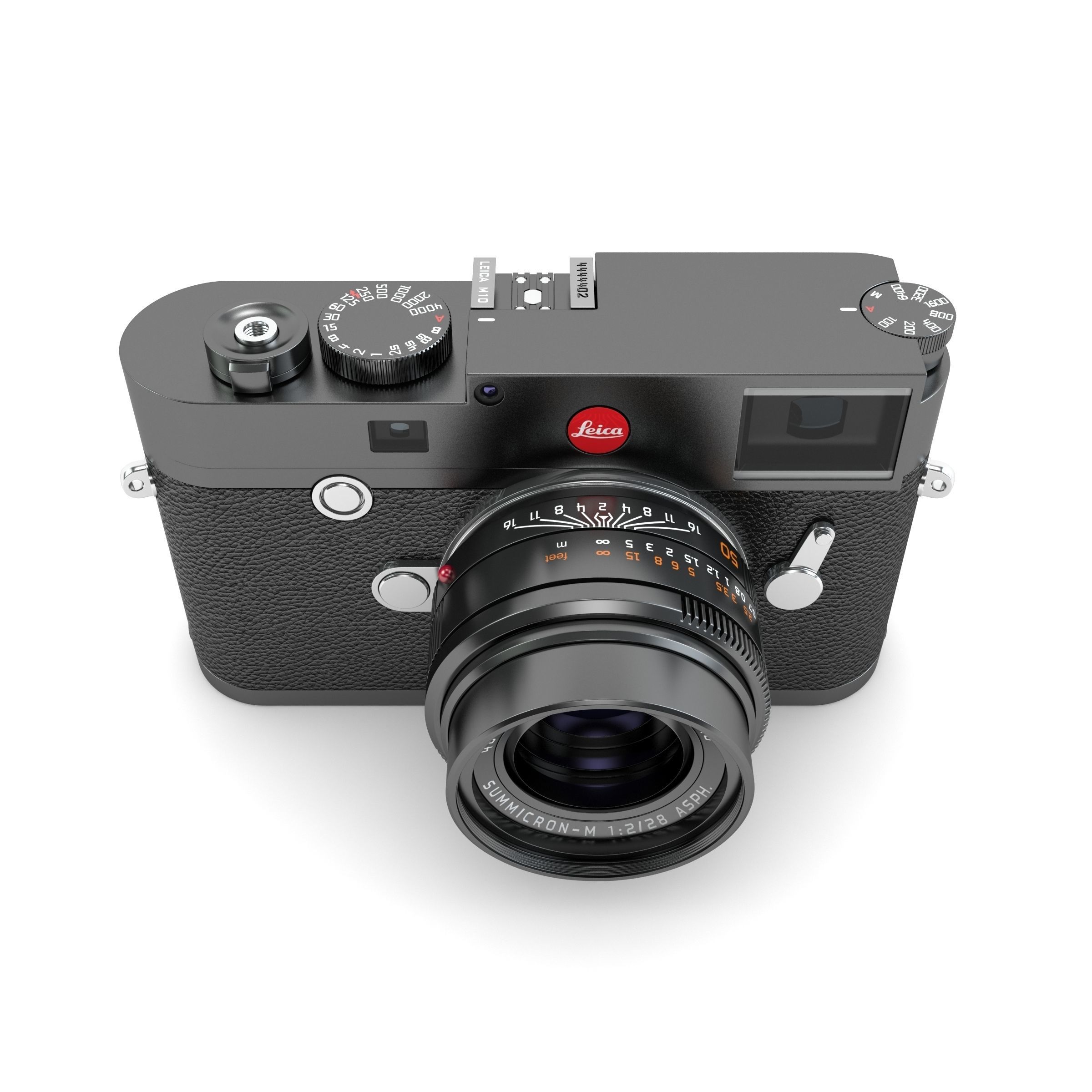 Leica M10 Black Flagship Camera 2017 3D model_3
