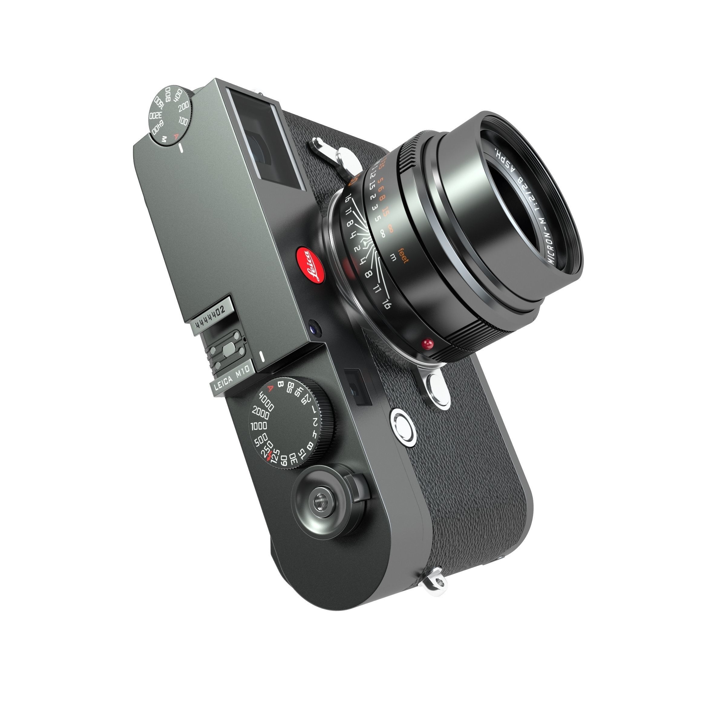 Leica M10 Black Flagship Camera 2017 3D model_5