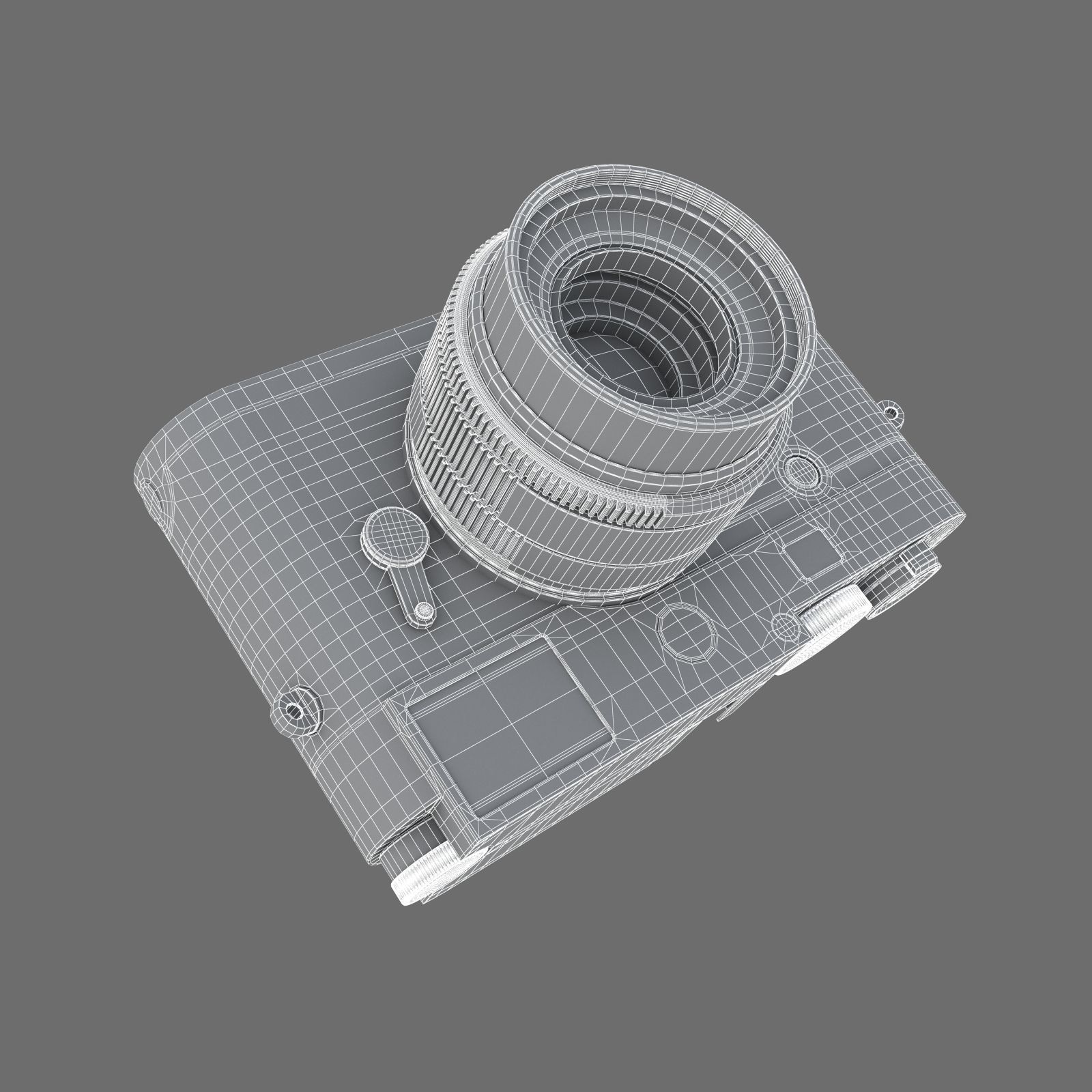 Leica M10 Silver Flagship Camera 2017 3D model_18