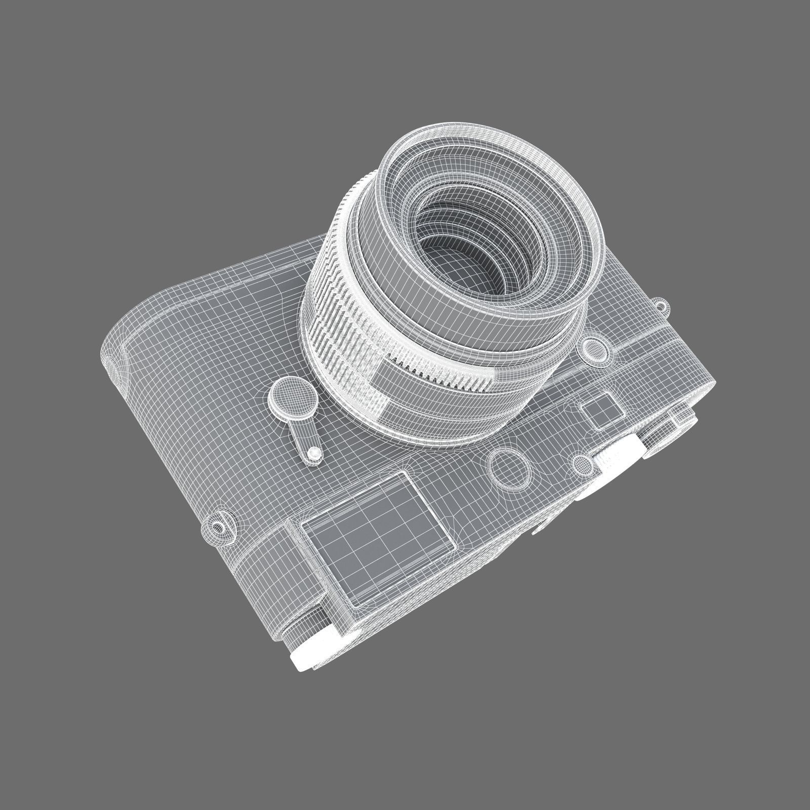 Leica M10 Silver Flagship Camera 2017 3D model_20