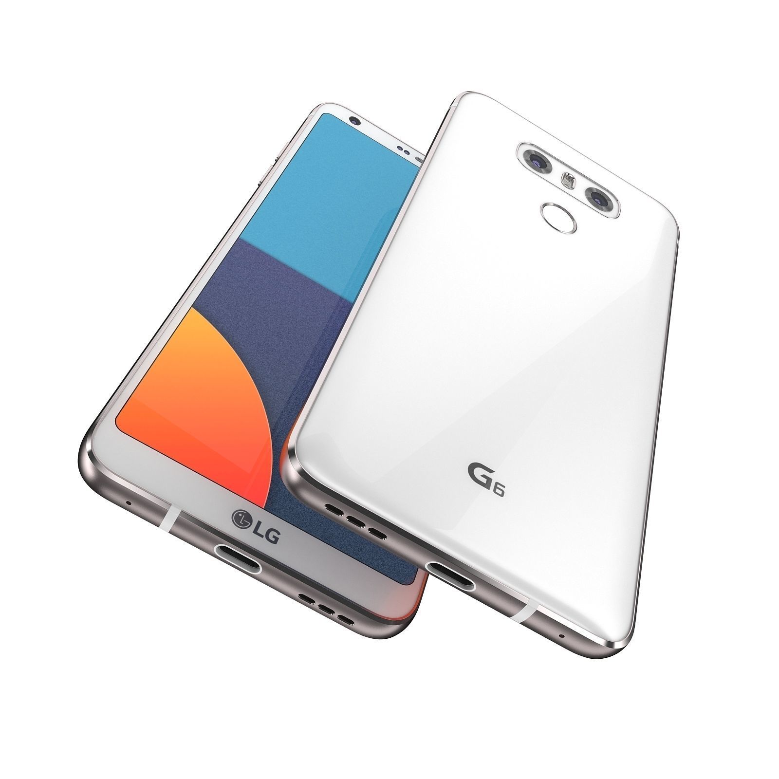 LG G6 All Colors 3D model_29
