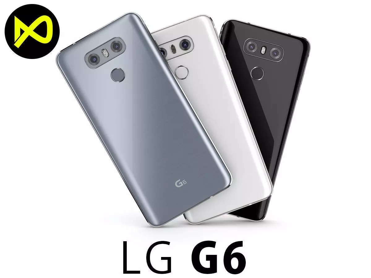 LG G6 All Colors 3D model_0