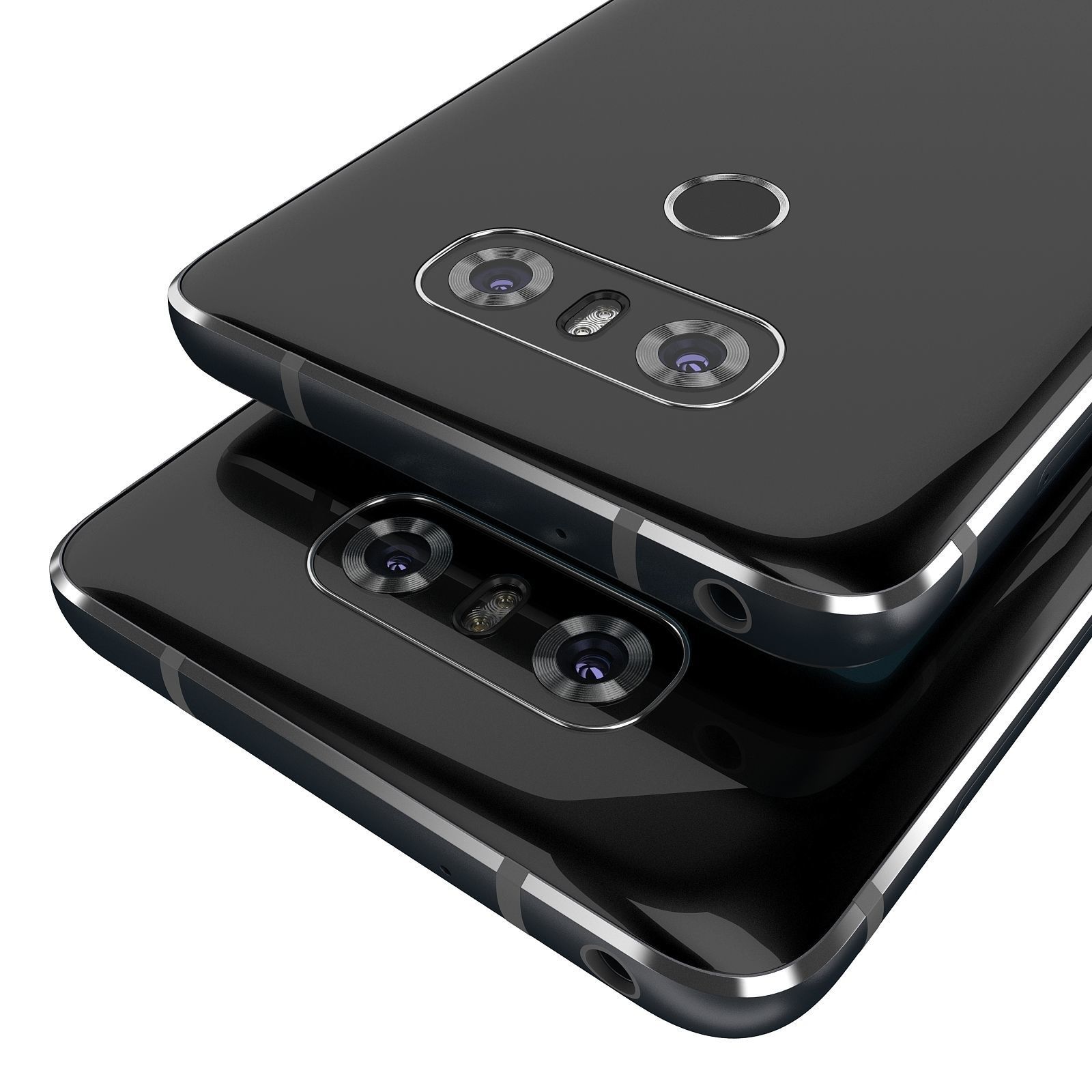 LG G6 All Colors 3D model_2