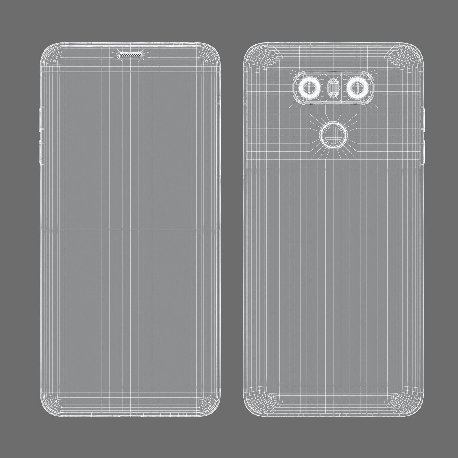 LG G6 All Colors 3D model_49