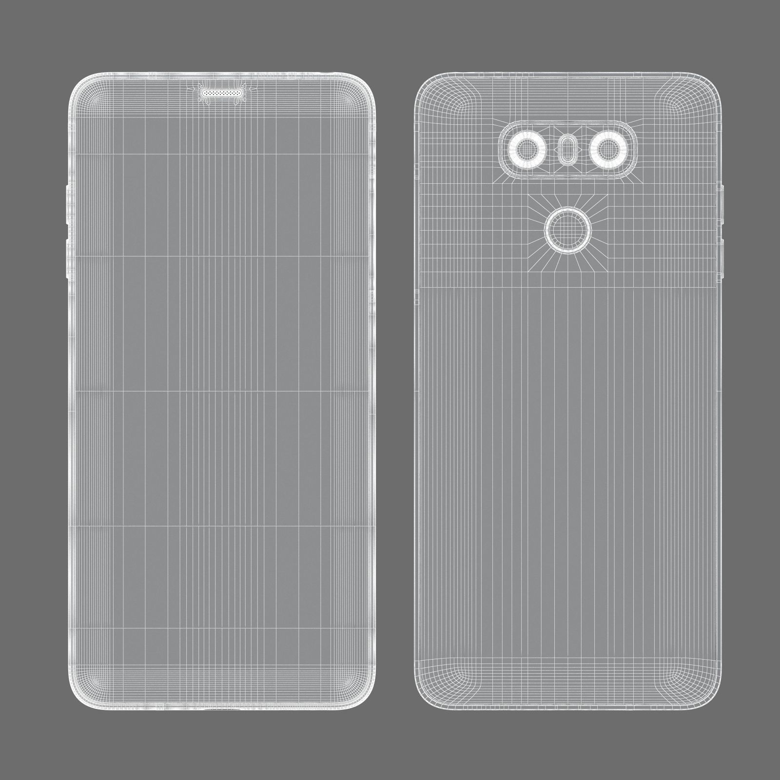 LG G6 All Colors 3D model_50