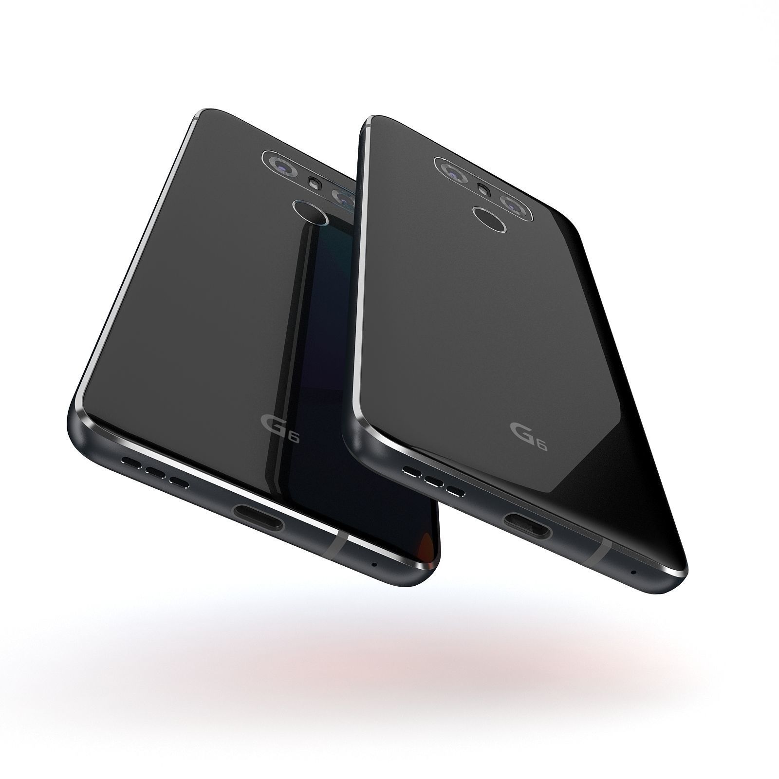 LG G6 All Colors 3D model_7