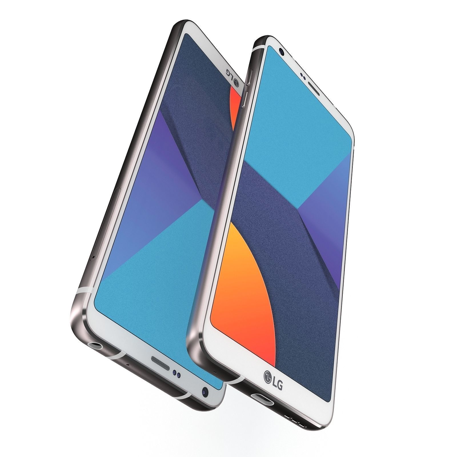 LG G6 All Colors 3D model_37