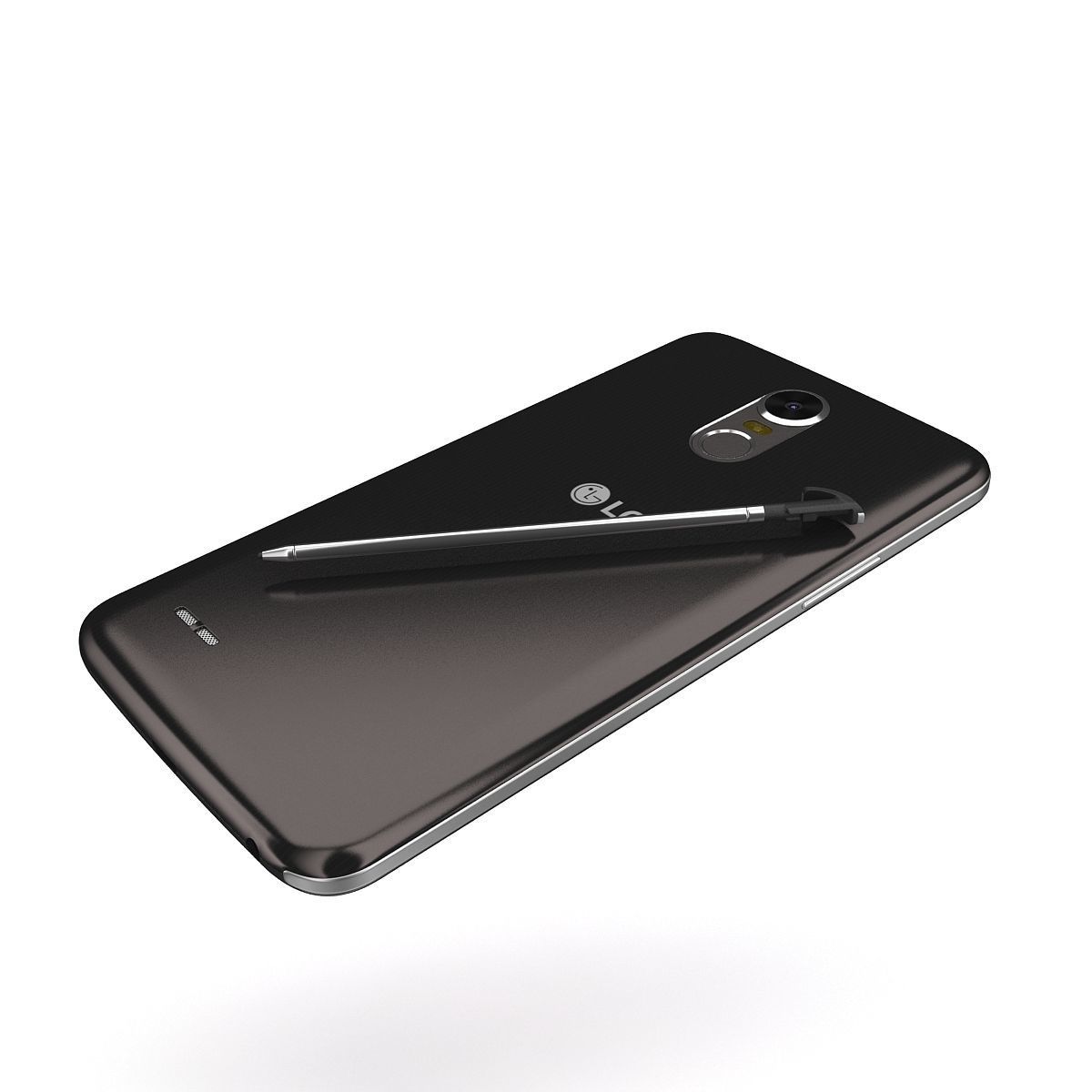LG Stylus 3 2017 Stylo 3 Black 3D model_12