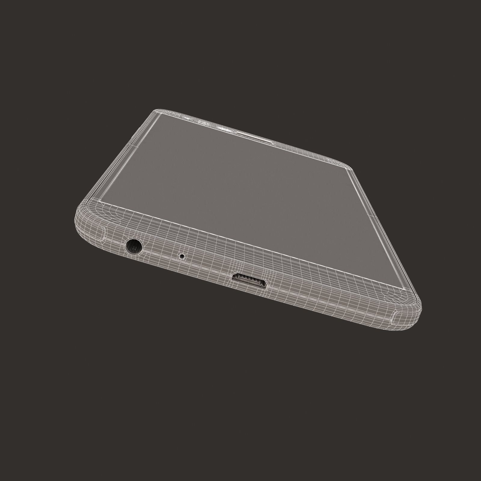 LG Stylus 3 2017 Stylo 3 Black 3D model_19