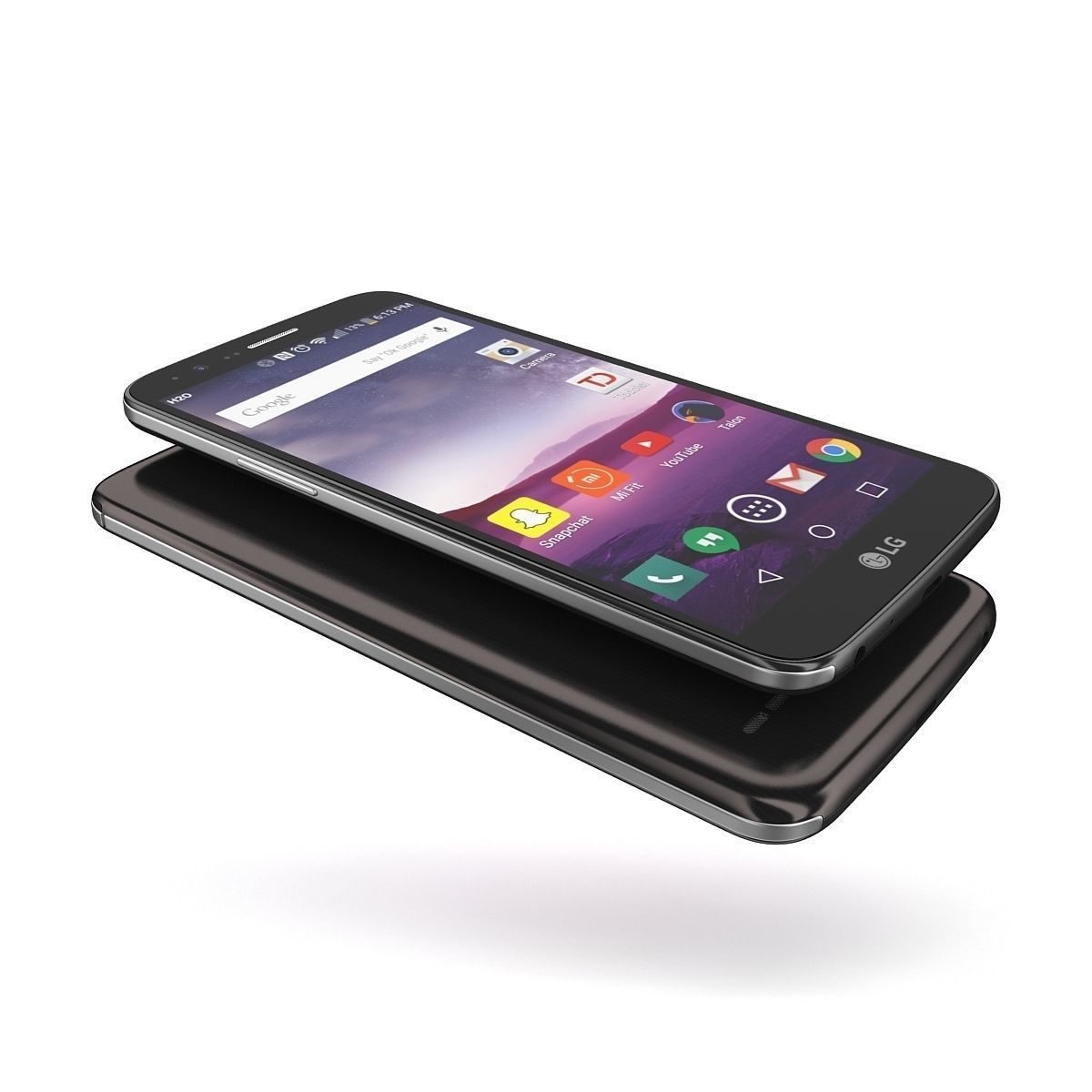 LG Stylus 3 2017 Stylo 3 Black 3D model_11