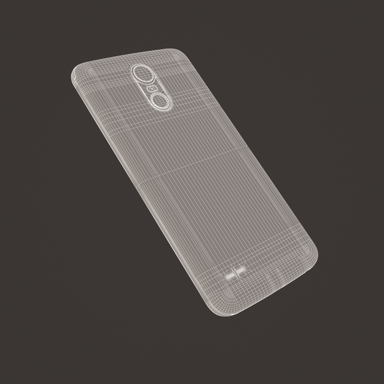 LG Stylus 3 2017 Stylo 3 Black 3D model_17