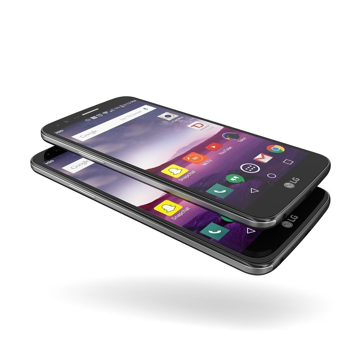 LG Stylus 3 2017 Stylo 3 Black 3D model_9