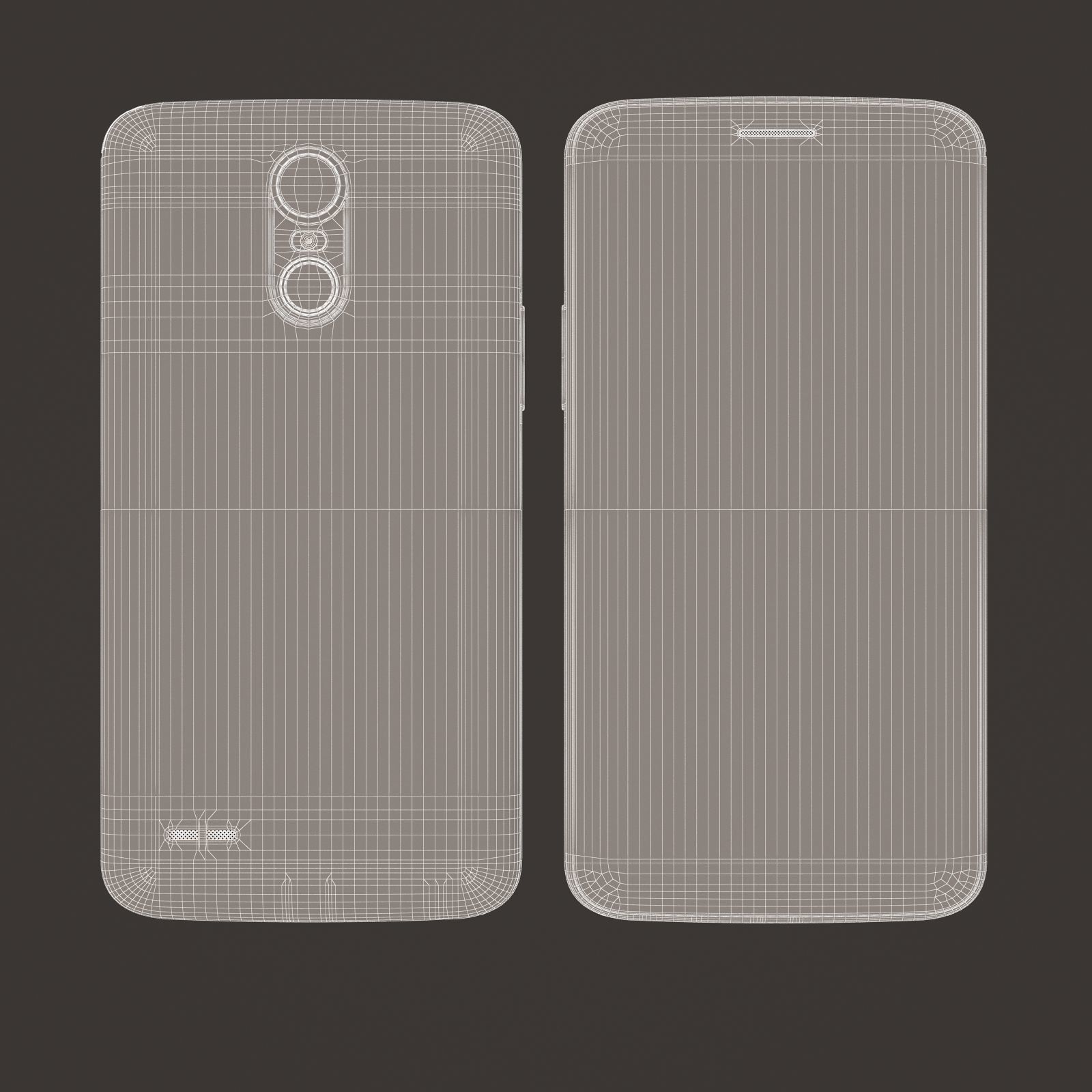 LG Stylus 3 2017 Stylo 3 Black 3D model_15