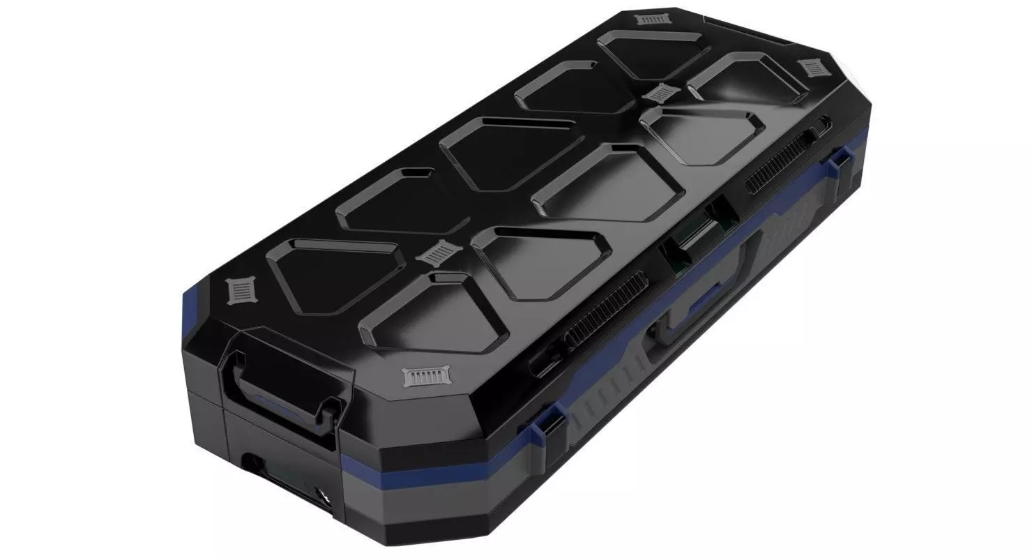 Sci Fi Crate 1 3D model_0