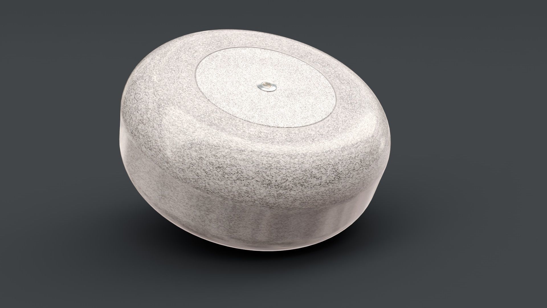 Curling Stone 3D model_1