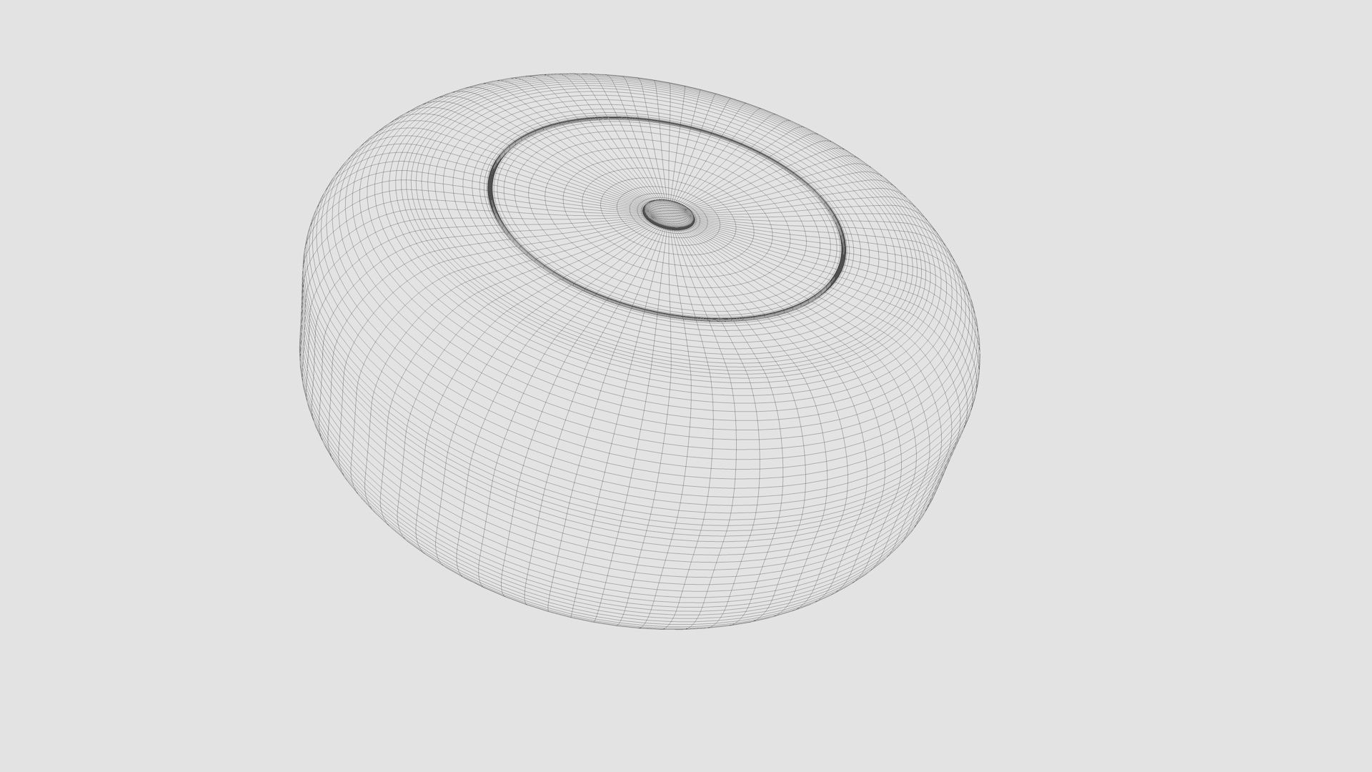 Curling Stone 3D model_5