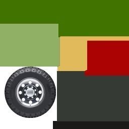 Low poly car different colored vehicles Low-poly 3D model_6