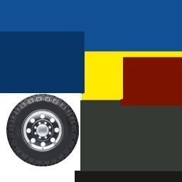 Low poly car different colored vehicles Low-poly 3D model_4