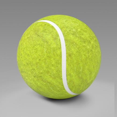 Tennis Ball 3D 3D model