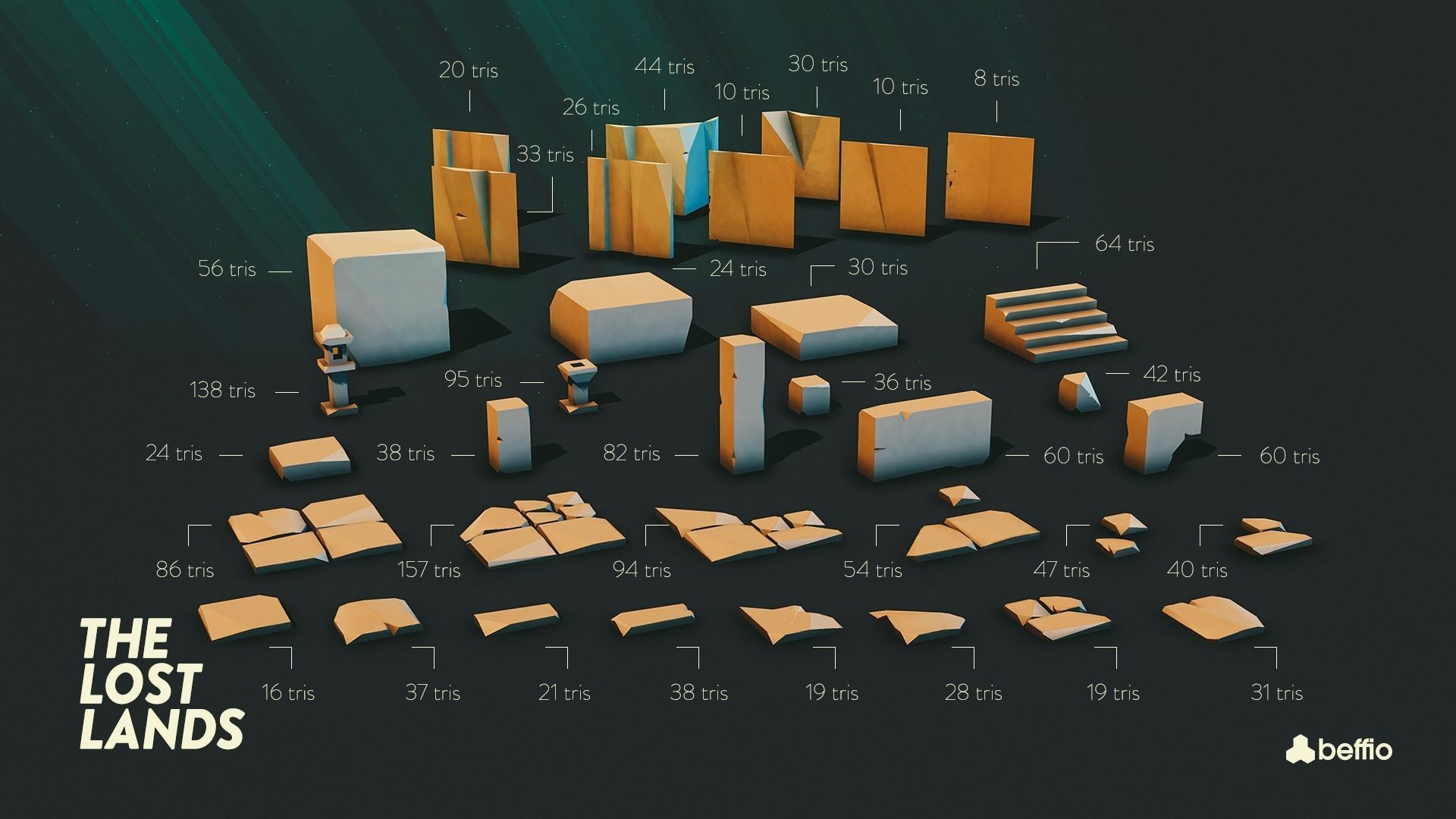 The Lost Lands Low-poly 3D model_8