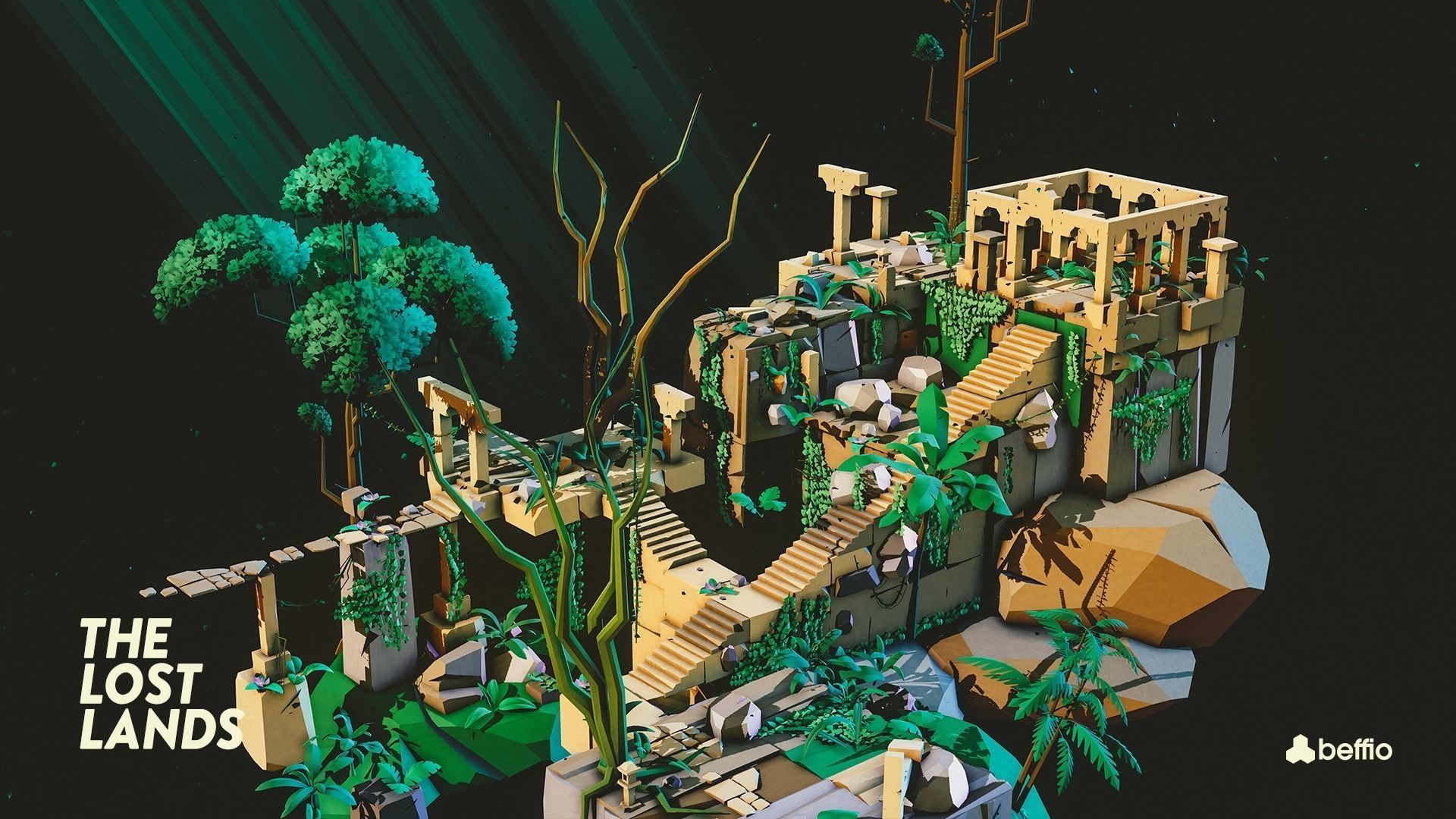 The Lost Lands Low-poly 3D model_18