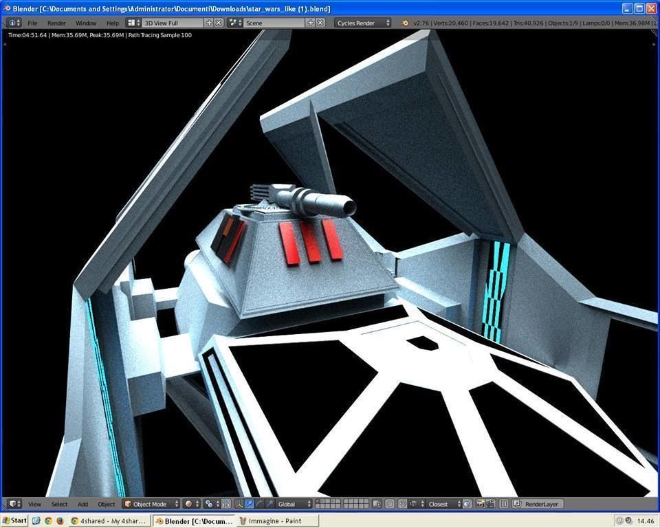 SCREENING SHIP  3D model_2