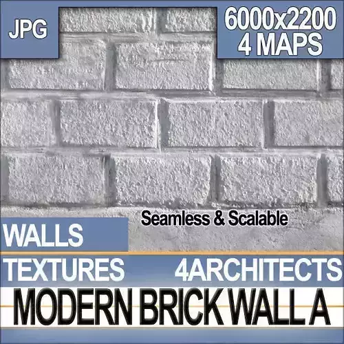 Modern Brick Wall A