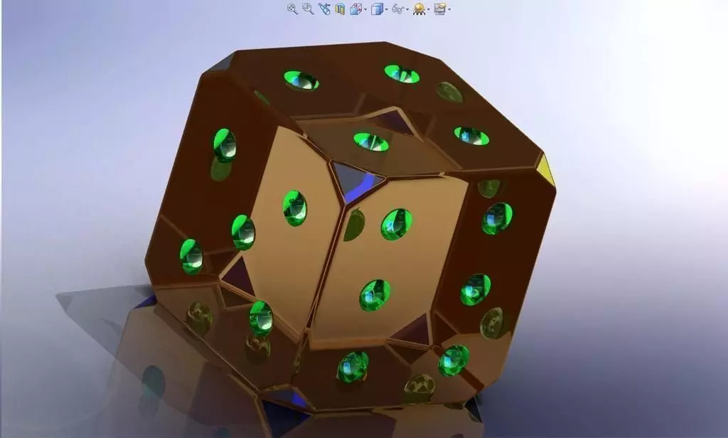 75mm Dice Free 3D print model_0