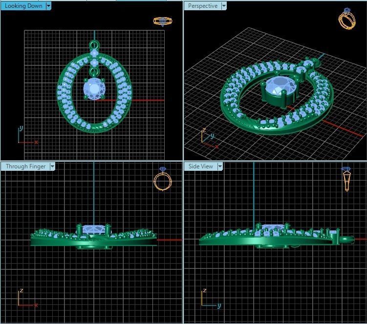Pendant 0101280 3D print model_2