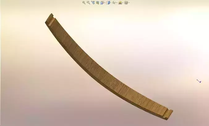 100mm tall Barrel Stave